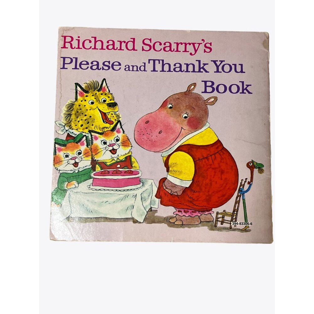 Vintage Book 1973 “Richard Scarry’s Please and Thank You Book” by Richard Scarry - Picture 7 of 9